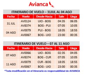 Programa Curacao - Feriado de Agosto