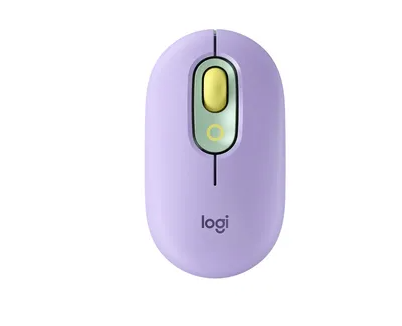Mouse Logitech Pop Silent Touch Wireless Bluetooth  Menta De Ensuenio