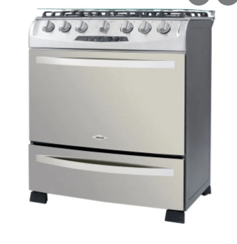 Cocina 6Q. 30" Acero Inox.- E.E. - Grill Electrico