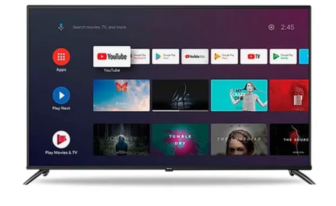 Televisor Led De 50" Android Tv 9.0 - 4K Uhd- Sin Borde- Control Por V