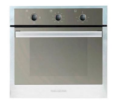 Horno Eléctrico Challenger He2651 Doble Vidrio De Seguridad Color Gris