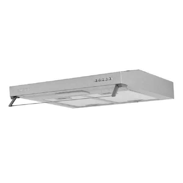 Campana Extractora Horizontal Challenger Cx4562 Acero 60Cm 3 Velocidades Color Plata