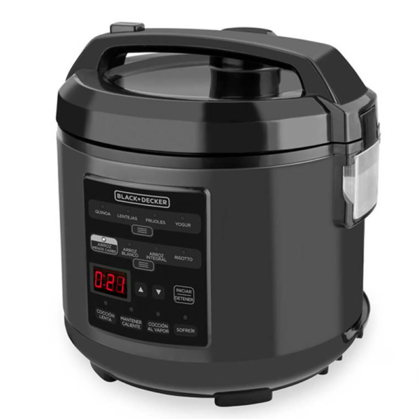 Olla Multifuncion Black And Decker Digital 12 Tazas 12 Funciones 500W