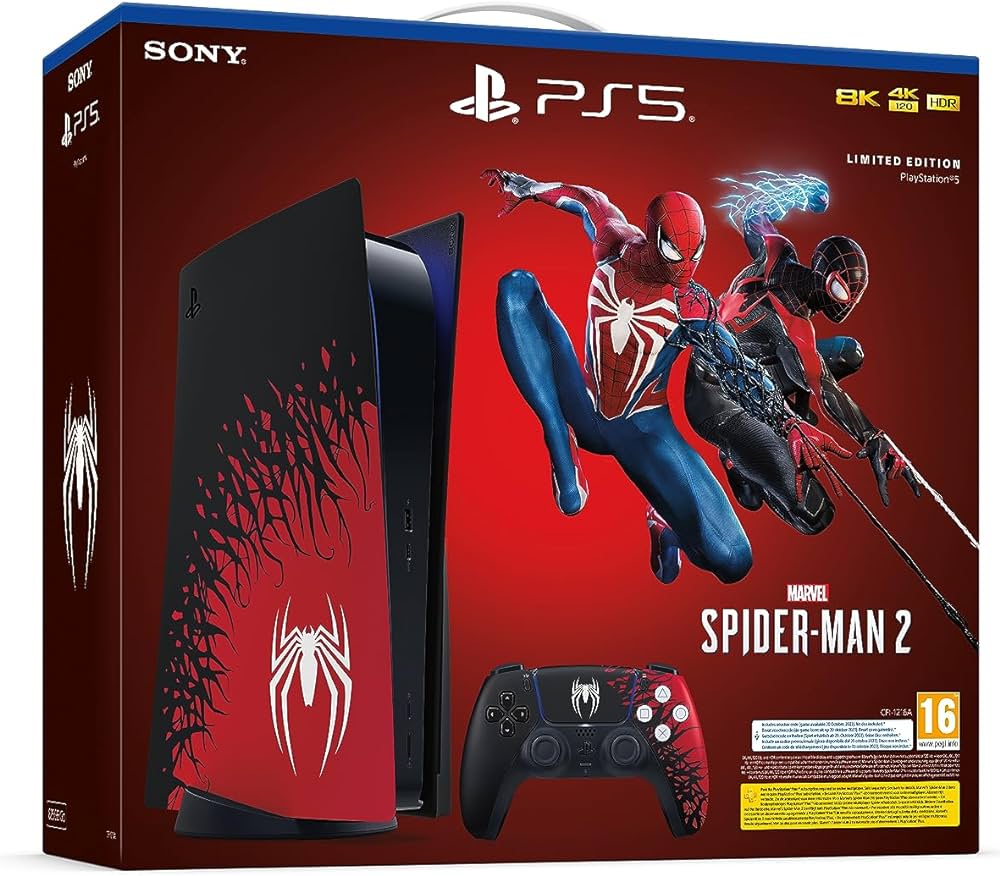 Sony PS5 Play station 5 1tb Edición Especial SPIDER MAN 2