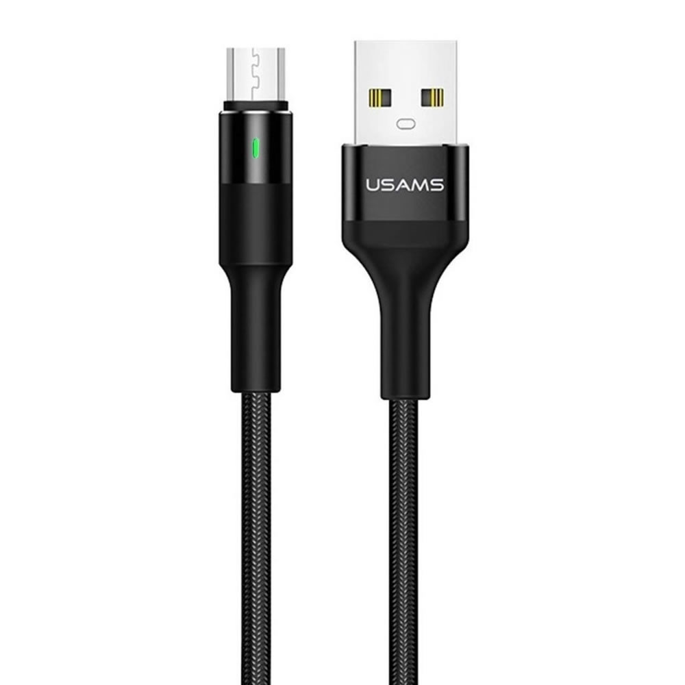 Cable Usb Tipo-C A Usb 1.2M 5A Nylon Trenzado Carga Rápida Usams