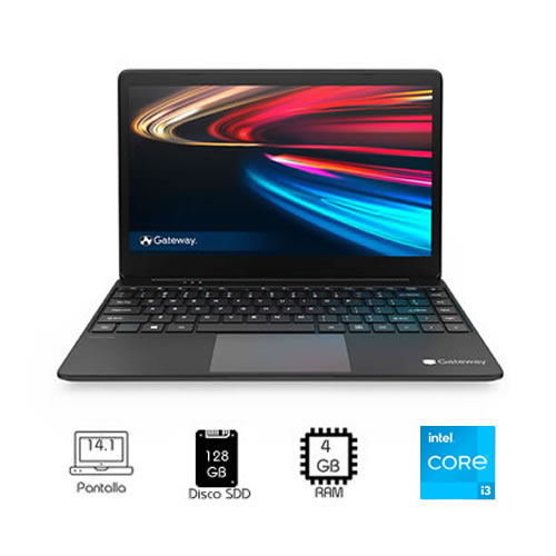 Laptop Gateway Gwtn141-3Bk I3-1115G1 4 Gb 128 Gb Ssd 14.1"