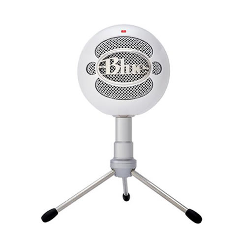 Micrófono Blue Snowball Ice Usb Para Grabaciones Podcasts Transmisiones 44,1Khz