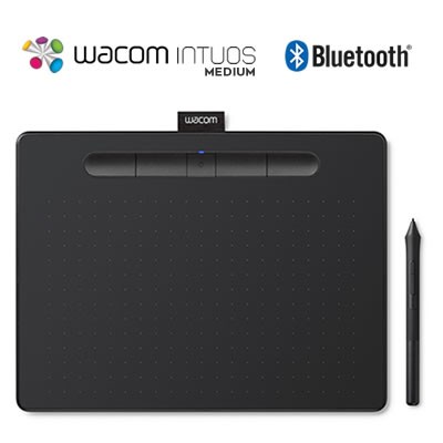 Tableta Digitalizadora Dibujo Wacom Intuos Bluetooth Medium Ctl-6100Wl