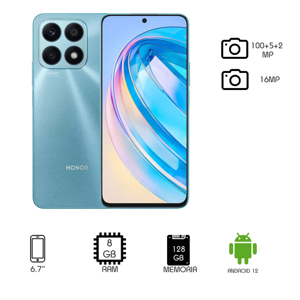 Smarthphone Honor X8a 6 Ram + 128 Gb