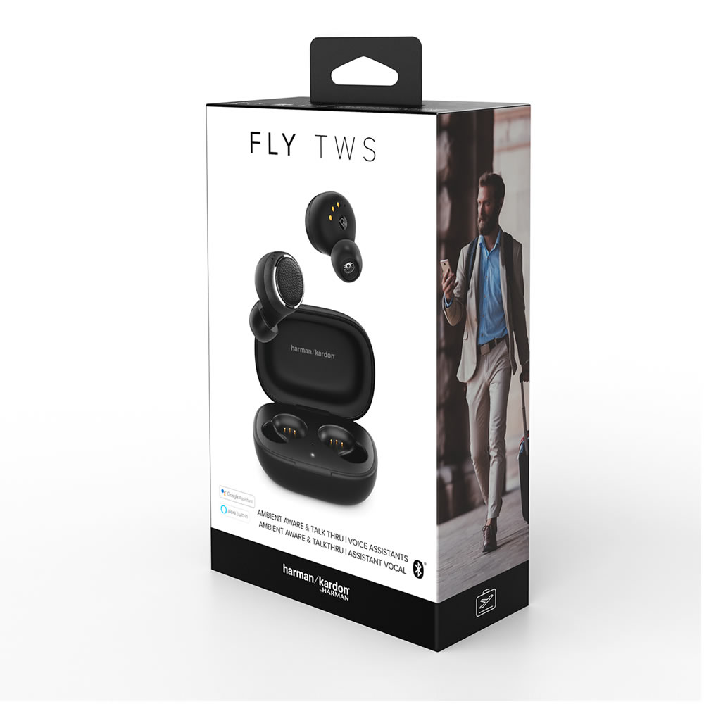 Audífonos Inalámbricos Bluetooth Harman Kardon Fly Tws + Estuche