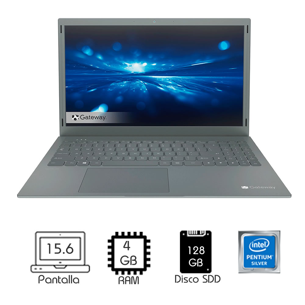Laptop Gateway Gwtn156 15.6Fhd Pentium Silver N5030 4Ggb 128Gb