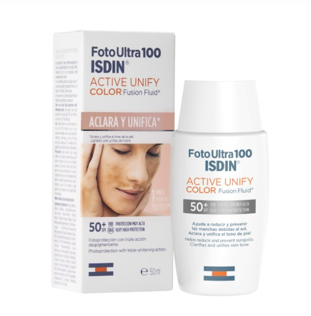 ISDIN Protector Active Unify Fusion Fluid SPF 50+ COLOR