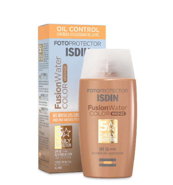 ISDIN Protector Fusion Water COLOR TONO BRONZE 50ml SPF 50