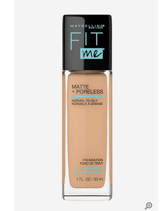 Base Líquida Fit Me Matte & Poreless Maybelline Warm Nude128