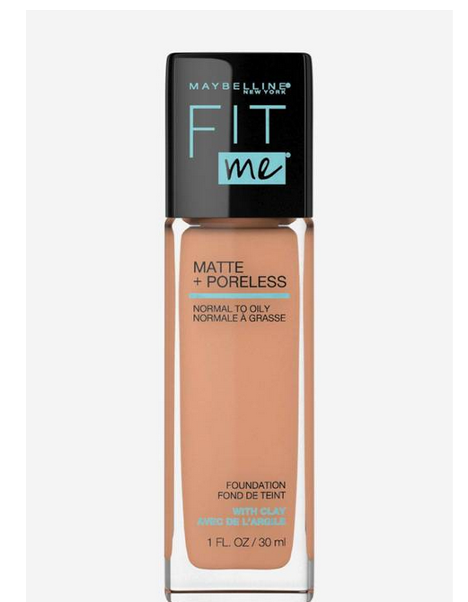 Base Líquida Fit Me Matte & Poreless Maybelline Classic Beige