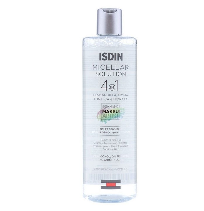 Isdin Micellar Solution 4 En 1 400Ml