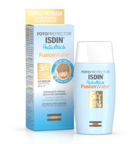 ISDIN Fotoprotector Fusion Water Pediatrics 50ml