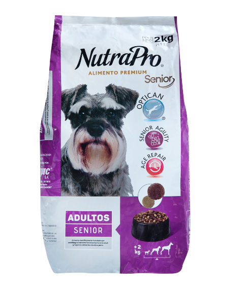 Alimento Para Perros Nutrapro Adulto Senior 2Kg