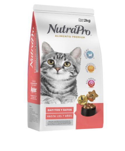 Alimento NUTRAPRO GATITO 2kg