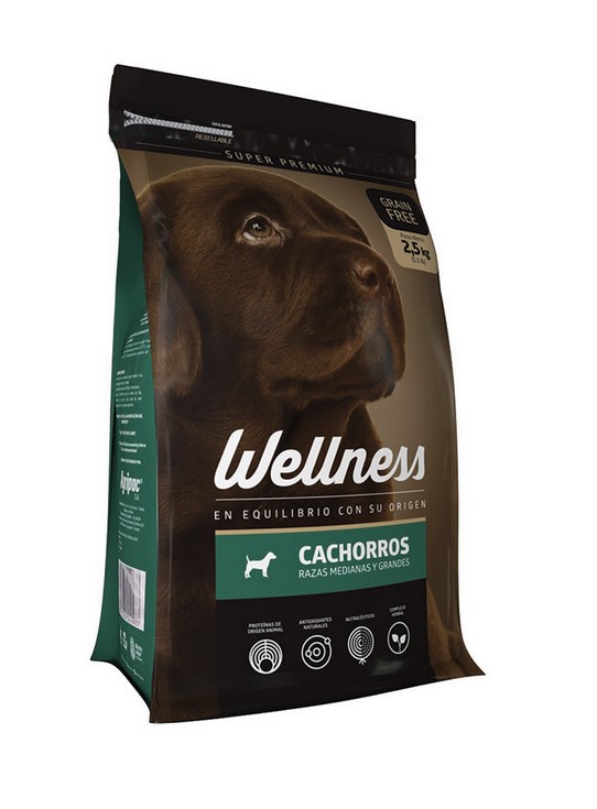 Alimento Para Perros Wellness Puppy Dog Rmg Grain Free 2.5Kg