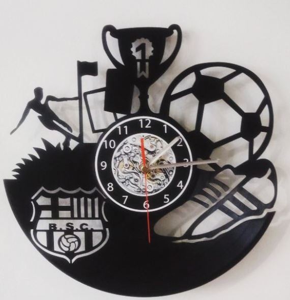 Reloj De Barcelona En Acetato