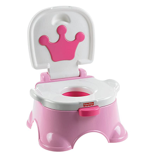 Vasenilla Para Entrenamiento de baño Potty Convertible En Taburete - Color Rosado