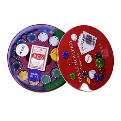 Set Juego Poker Texas Profesional 240 Fichas Barajas Holdem