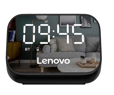 Despertador Lenovo bluetooth con reloj y alarma