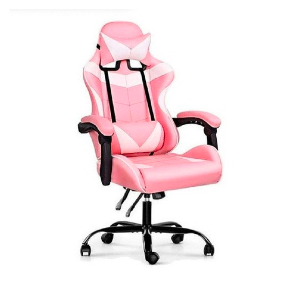 Silla Gamer Victory Reclinable Rosada