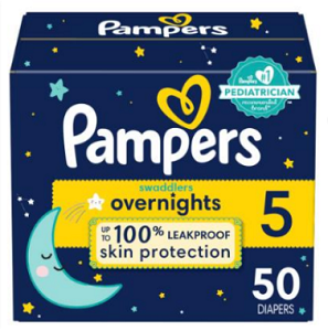 Pampers overnight - Pañales nocturnos talla 5