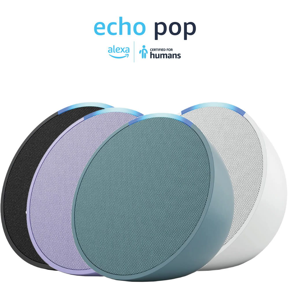 Parlante Altavoz Inteligente Echo Pop Con Alexa