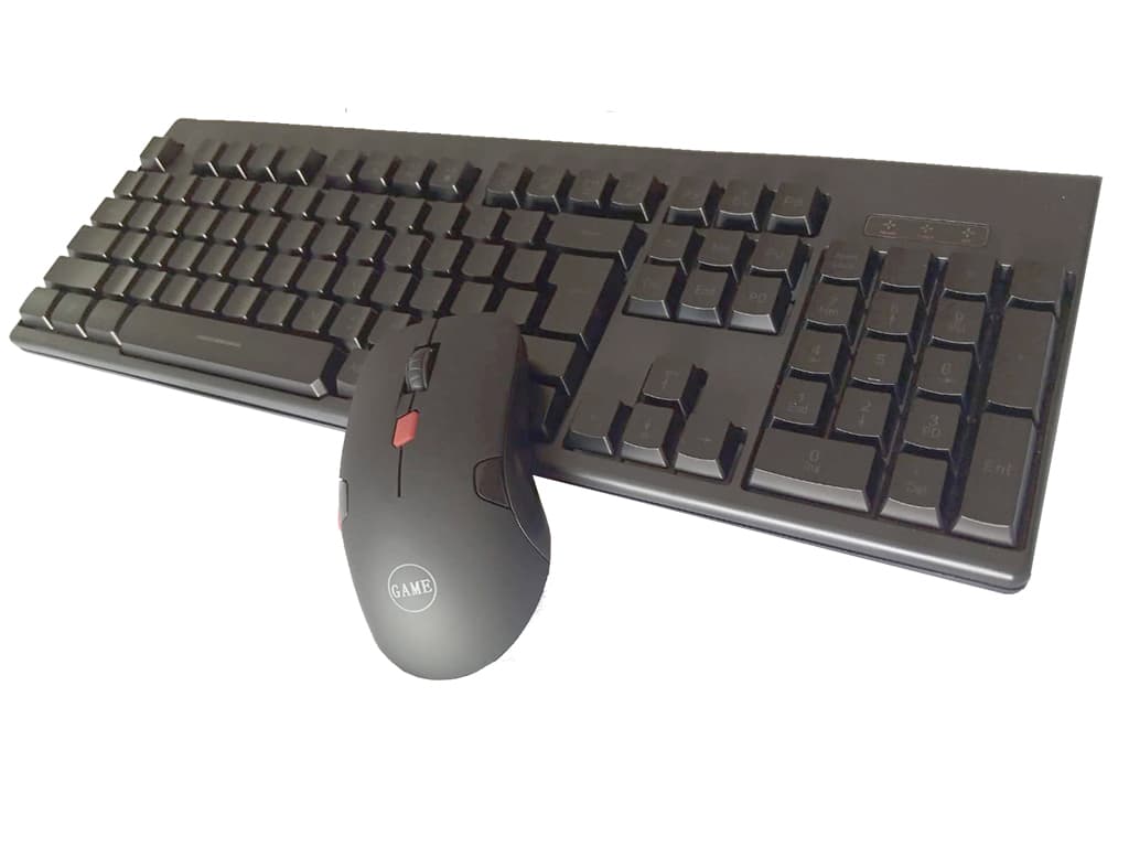 COMBO TECLADO Y MOUSE GAMER INALÁMBRICO