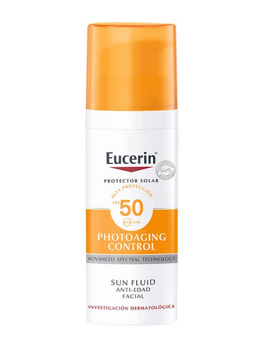 Eucerin Sun Fluido SPF 50+ Anti Edad de 50 ml
