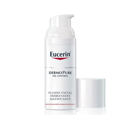 Eucerin Dermopure Fluido Facial Hidratante Piel Grasa de 50 ml