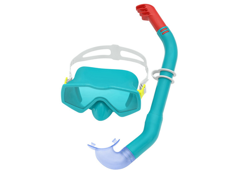 Set Buceo Máscara Snorkel Azul Bestway