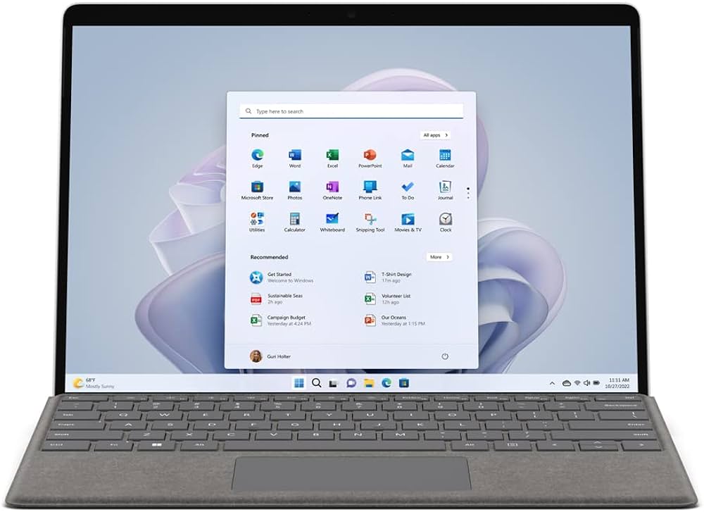Microsoft Surface Pro 9 (2022), tableta y portátil 2 en 1 ( incluye teclado)