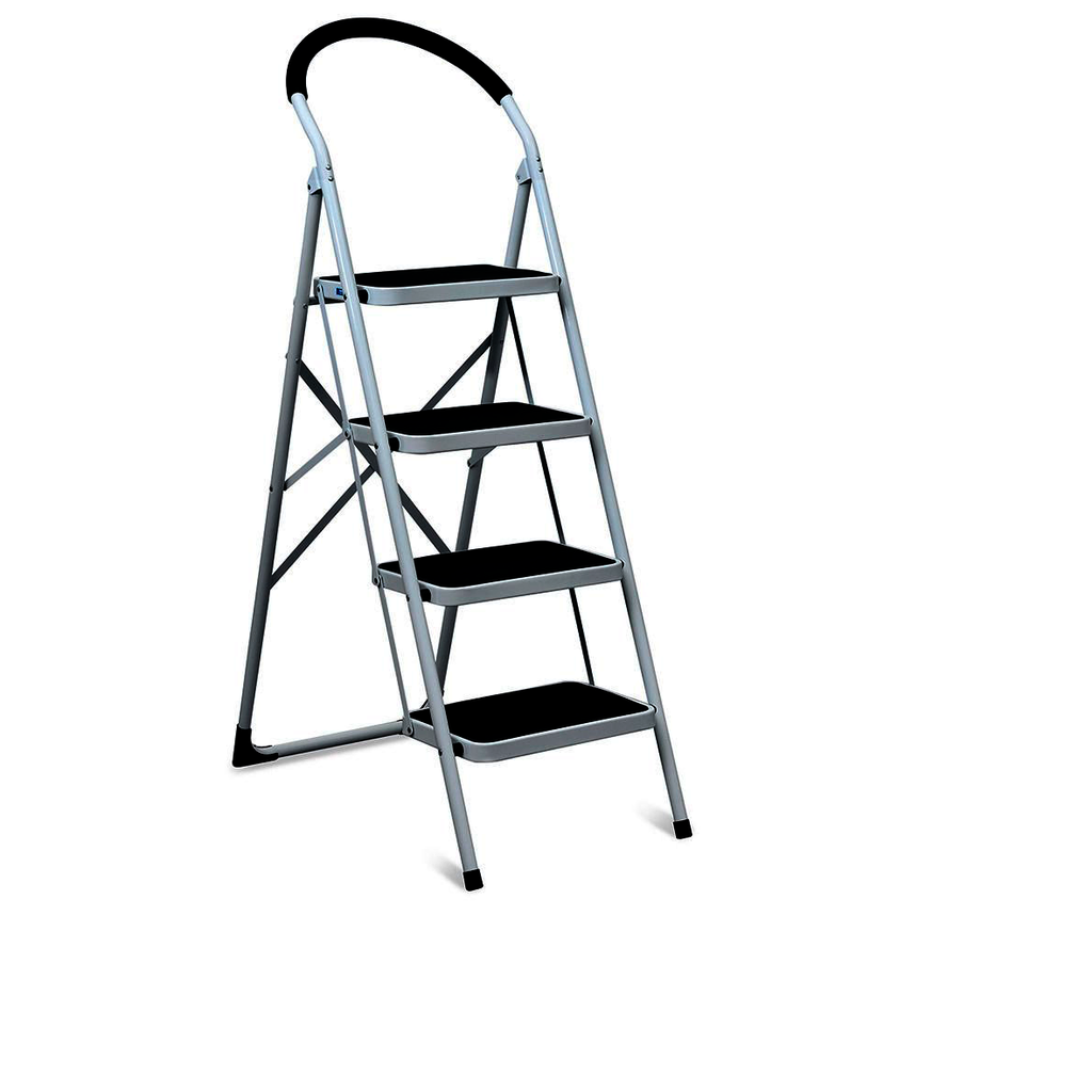 Escalera Plegable De Aluminio - 4 Pisos