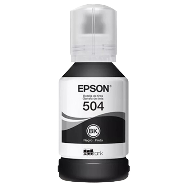 Tinta De Impresora BLACK T504 Epson