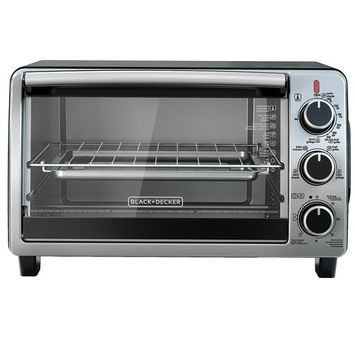 [BD-TO1950SBD] Horno Tostador Eléctrico  - 1350W Multifunción - color Negro - Black and Decker