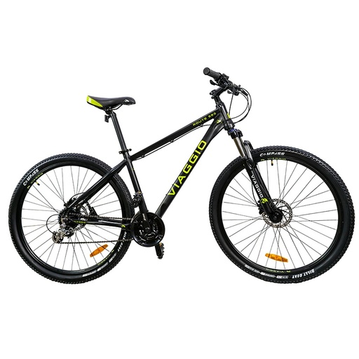 [Bp02923] Bicicleta Aro 29 Viaggio  24 Velocidades Negro Con Verde