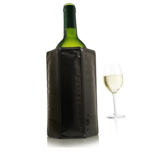 [42070] Enfriador Activo De Vino Vacu Vin Color Negro
