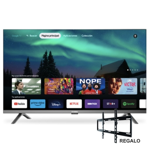 [HYLED3254GiM] TELEVISOR HYUNDAI 32 PULGADAS Google TV Promo