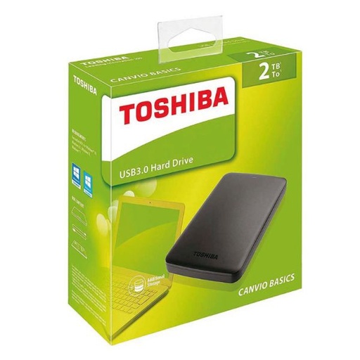 [000338] Disco Duro 2Tb Sata Toshiba Ext 2.5" Usb 3.2