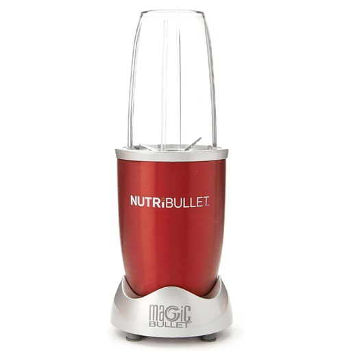 [NBR0848-R] Licuadora Nutribullet 8 Piezas 600W Jarra Plástico Rojo