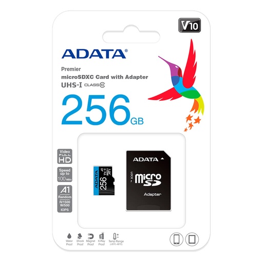 [gadget_135] Memoria Micro Sd Adata 256Gb Clase 10