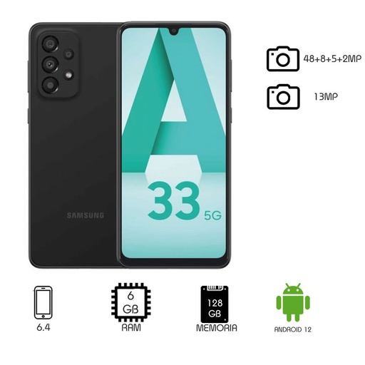 [gadget_c86] Celular Samsung A33 6Gb + 128 Gb