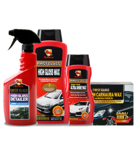 [KITCERAS] Kit De Ceras - Detallador + Cera Uv + Cera Nanotecnología + Cera Carnauba