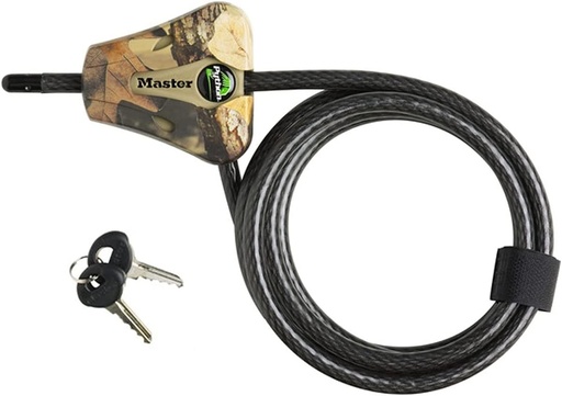[FIN1355] Cable De Seguridad  Camuflaje Master Lock