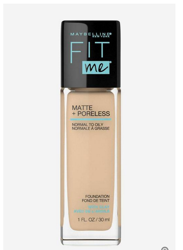 [glamo_99] Base Líquida Fit Me Matte & Poreless Maybelline Light Beige #118