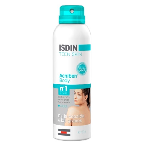 [glamo_195] Isdin Acniben Teen Skin Body Spray 150Ml